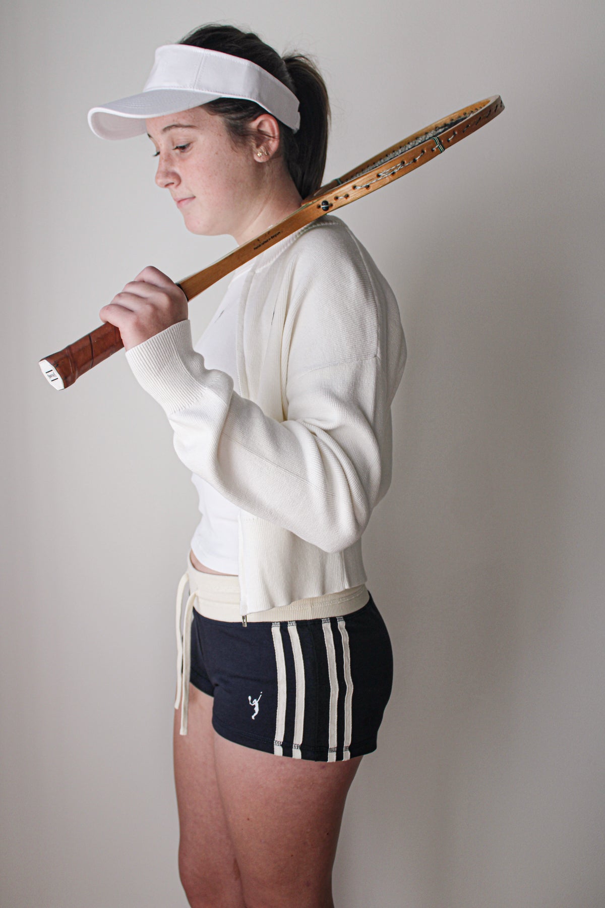 Vintage athletic court shorts