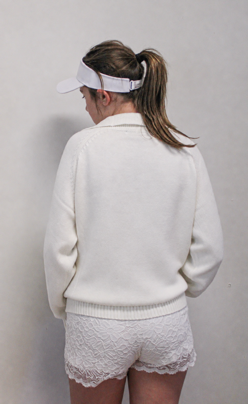 Cotton unisex Quarter-Zip Pullover Sweatshirt