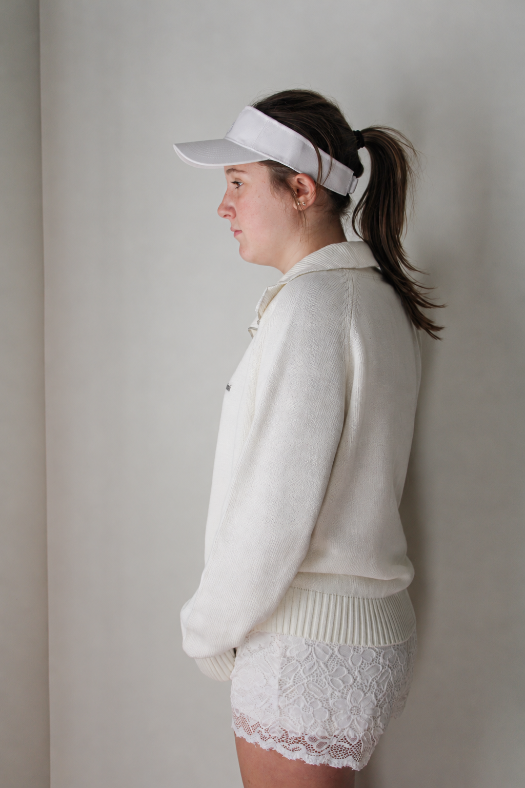 Cotton unisex Quarter-Zip Pullover Sweatshirt